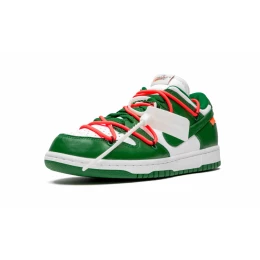 Кроссовки Nike Dunk Low Off-White Pine Green