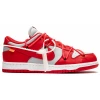 Кроссовки Nike SB Dunk Low Off-White University Red
