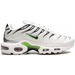 Кроссовки Nike Air Max TN Plus White Neon Metallic Silver