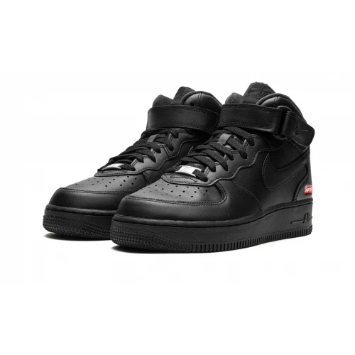 Кроссовки Nike Air Force 1 Mid Supreme Mini Box Logo Black