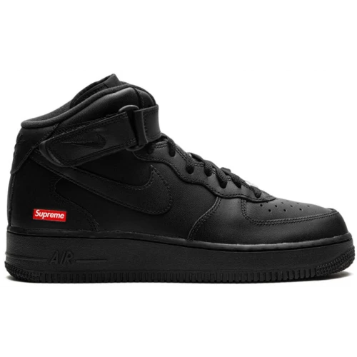 Кроссовки Nike Air Force 1 Mid Supreme Mini Box Logo Black