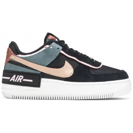 Кроссовки Nike Air Force 1 Low Shadow Black Metallic