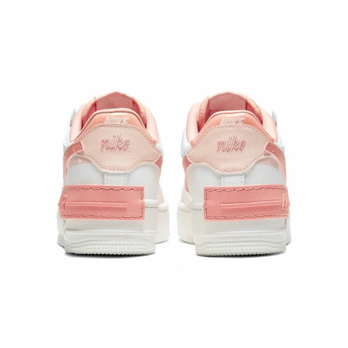 Кроссовки Nike Air Force 1 Low Shadow White Orange