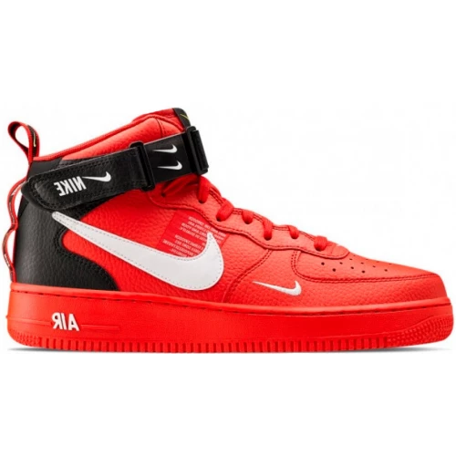 Кроссовки Nike Air Force 1 07 Mid LV8 Utility Red Black
