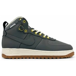 Кроссовки Nike Air Force 1 Lunar Duckboot Grey зимние на меху
