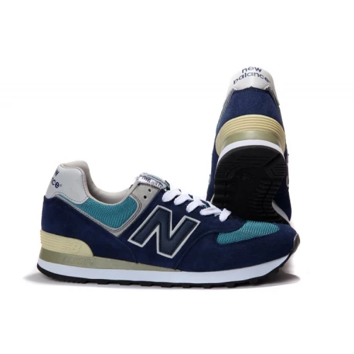 Кроссовки New Balance 574 Blue Silver